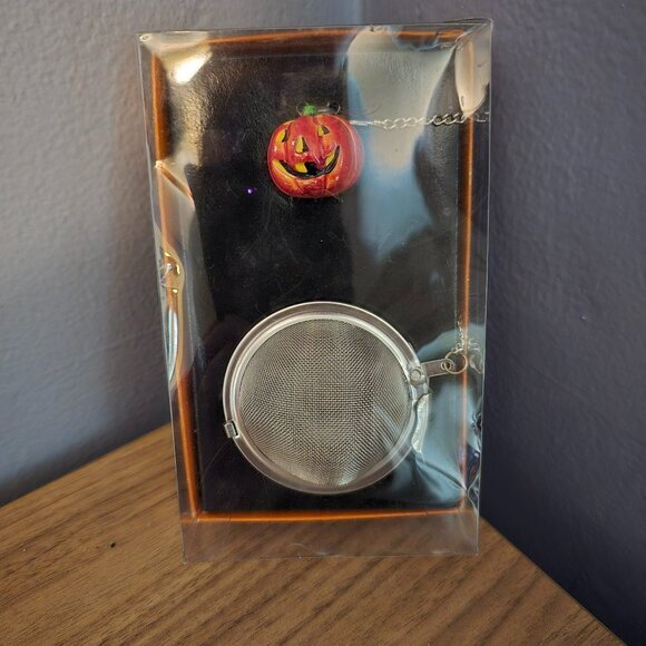 Halloween Spice‎ Ball Mesh Tea Leaf Ball Apple Cider - Picture 1 of 4
